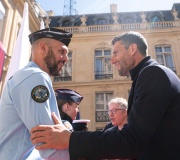 Hugues Duboscq_ porte-drapeau