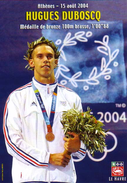 Hugues Duboscq - Médaille en bronze, Athènes, 15 août 2004